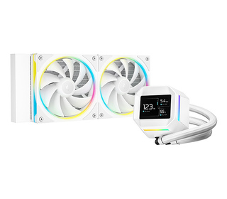 DeepCool LM240 WH Processeur Kit de refroidissement du liquide 12 cm Blanc 1 pièce(s)