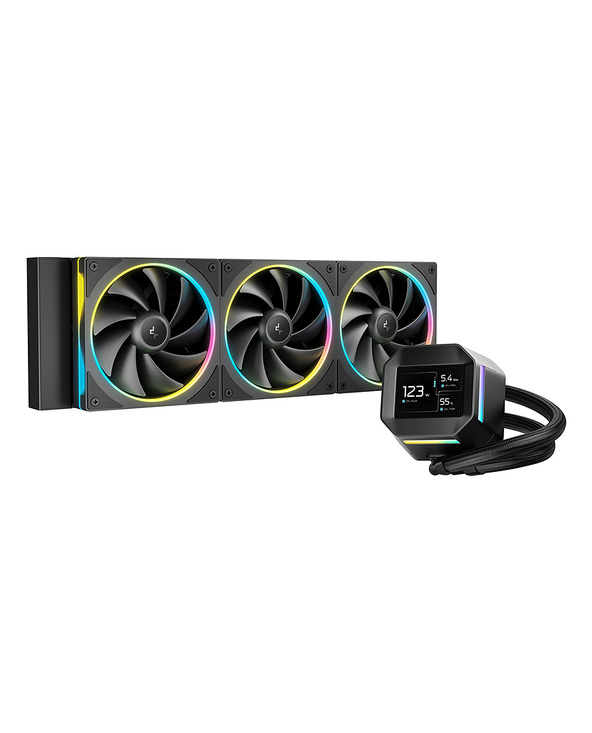DeepCool LM360 Processeur Kit de refroidissement du liquide 12 cm Noir 1 pièce(s)