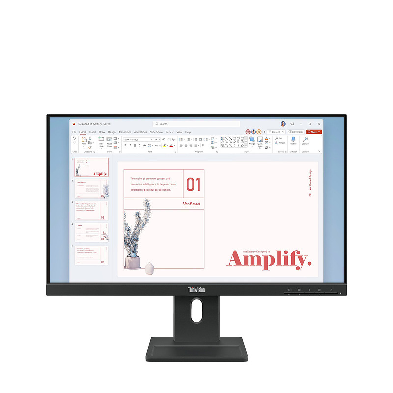 Lenovo ThinkVision E24-40 60,5 cm (23.8") LCD Full HD 6 ms Noir
