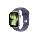 Apple Watch Series 11 OLED 46 mm Numérique 416 x 496 pixels Écran tactile Argent Wifi GPS (satellite)