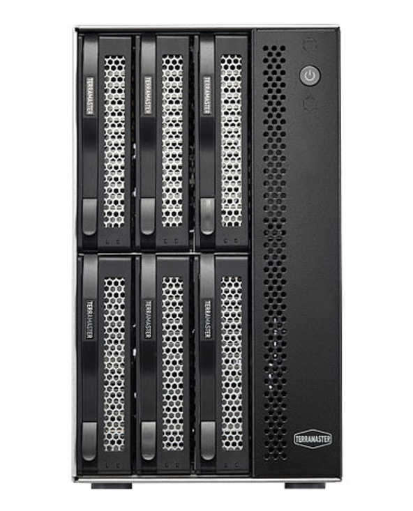 TerraMaster D6-320 boîtier de disques Bureau Noir