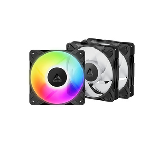 ARCTIC Freezer P12 Pro A-RGB Boitier PC Ventilateur 12 cm Noir, Blanc 3 pièce(s)