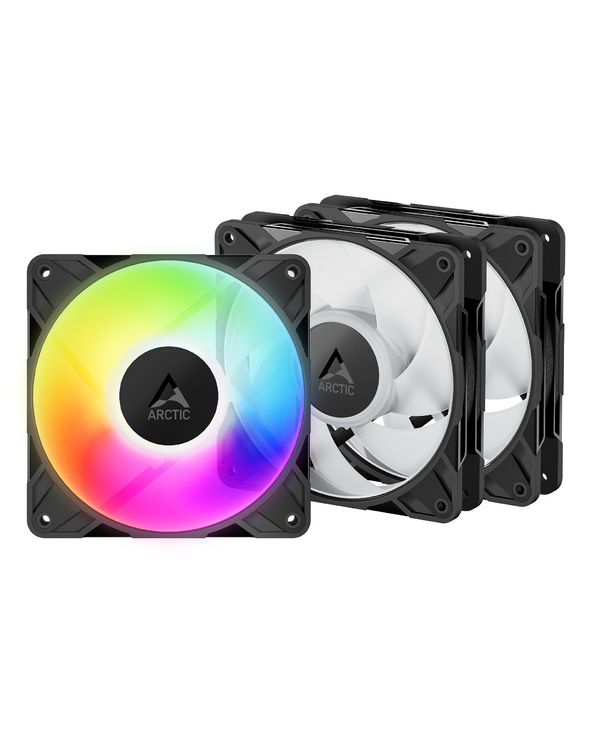 ARCTIC Freezer P12 Pro A-RGB Boitier PC Ventilateur 12 cm Noir, Blanc 3 pièce(s)
