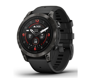 Garmin epix Pro (Gen 2) 3,3 cm (1.3") AMOLED 47 mm Numérique 416 x 416 pixels Écran tactile Noir Wifi GPS (satellite)