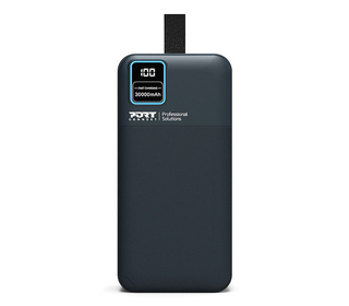 Port Designs 907003 banque d'alimentation électrique Lithium Polymère (LiPo) 30000 mAh Noir