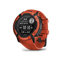 Garmin Instinct 2X Solar 2,79 cm (1.1") MIP 50 mm Numérique 176 x 176 pixels Écran tactile Rouge GPS (satellite)