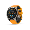 Garmin fenix 8 3,56 cm (1.4") AMOLED 47 mm Numérique 454 x 454 pixels Écran tactile Graphite Wifi GPS (satellite)