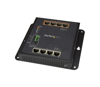 StarTech.com Switch Gigabit Ethernet géré à 8 ports (4 PoE+) - Fixation murale et accès en façade