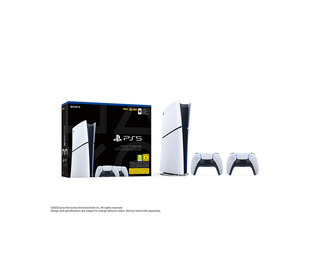 Sony Playstation 5 Slim 1,02 To Wifi Noir, Blanc