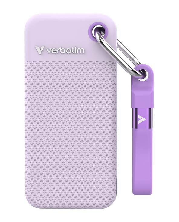 Verbatim Pocket SSD 2 To USB Type-C 3.2 Gen 2 (3.1 Gen 2) Violet