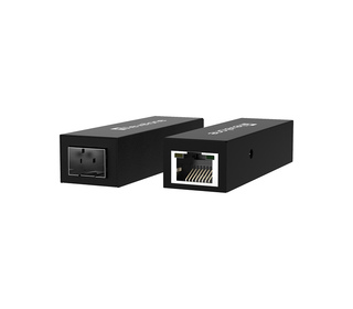LevelOne GVT-1001 convertisseur de support réseau 1000 Mbit/s Jaune