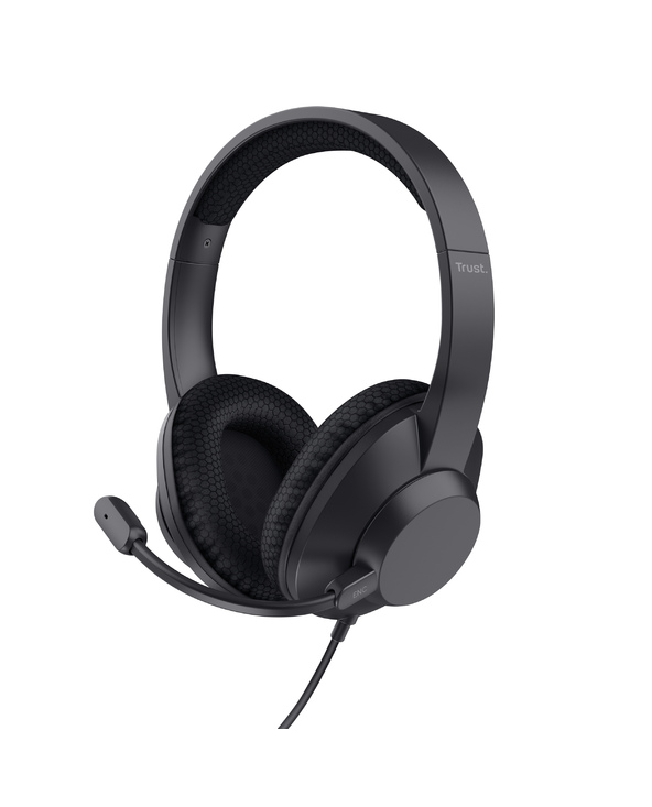 Trust Ayda Max Casque Avec fil Arceau Appels/Musique USB Type-C / USB Type-A Noir