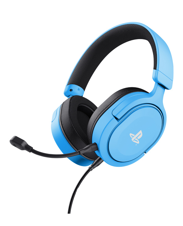 Trust GXT 498B Forta Casque Avec fil Arceau Gaming Bleu