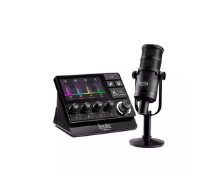 Hercules Stream Essentials Kit Noir Microphone pour podcast