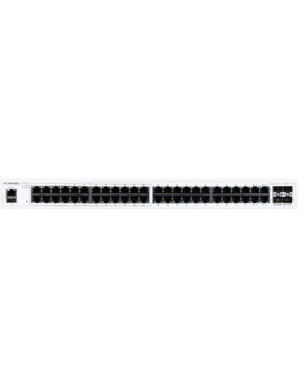 Fortinet FS-148F-POE commutateur réseau L2 Gigabit Ethernet (10/100/1000) Connexion Ethernet, supportant l'alimentation via ce p