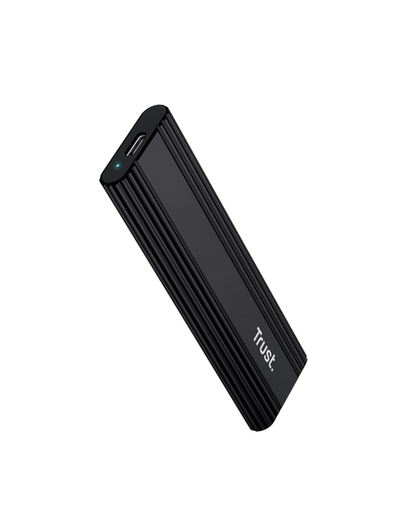 Trust 25806 Boîtier de disques de stockage Enceinte ssd Noir