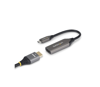 StarTech.com Adaptateur USB-C vers HDMI, 8K 60 Hz / 4K 120 Hz, Compatible Thunderbolt / USB4, Convertisseur USB C vers HDMI 2.1,