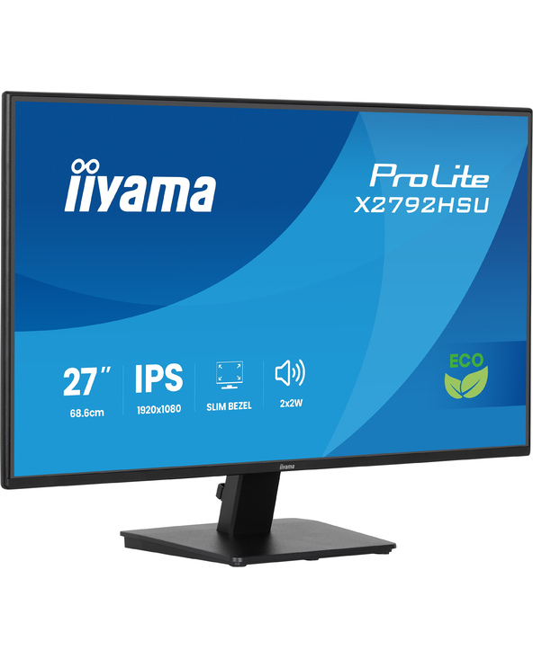 iiyama ProLite X2792HSU-B1 68,6 cm (27") LED Full HD 3 ms Noir