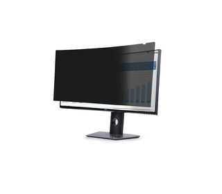 StarTech.com Filtre de Confidentialité pour Écran Incurvé Ultra-Large Dell U3824DW 21:9, Filtre Double Face Mat/Brillant, Protec