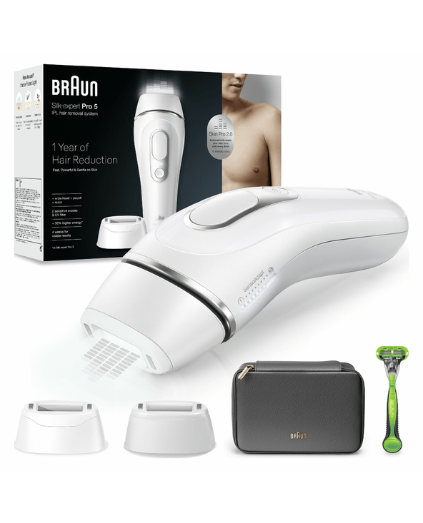 Braun Silk-expert Pro PL5145 Lumière pulsée Blanc Braun Silk-expert Pro PL5145 Lumière pulsée Blanc