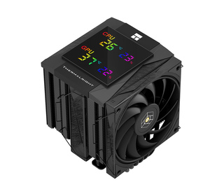 Thermalright Royal Pretor Royal Knight 120 Digital Processeur Refroidisseur d'air 13 cm Noir