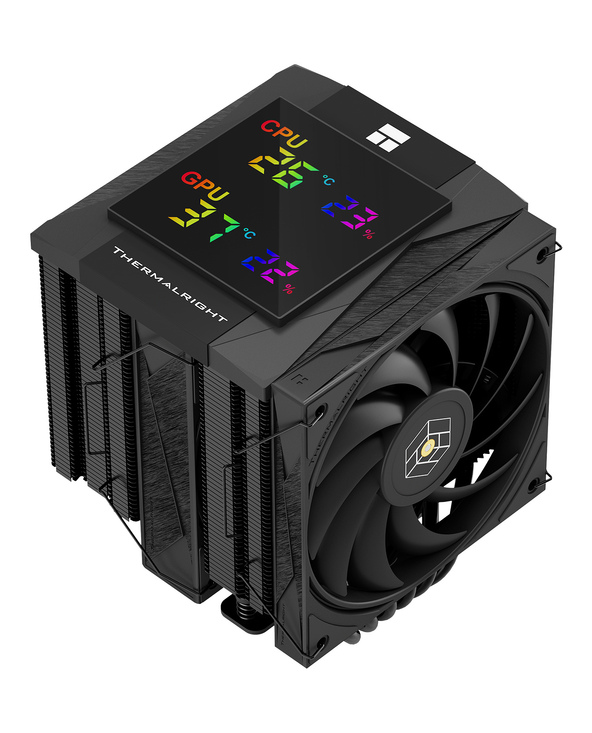 Thermalright Royal Pretor Royal Knight 120 Digital Processeur Refroidisseur d'air 13 cm Noir