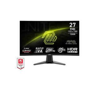 MSI MAG 276CXF 68,6 cm (27") LCD Full HD 0,5 ms Noir