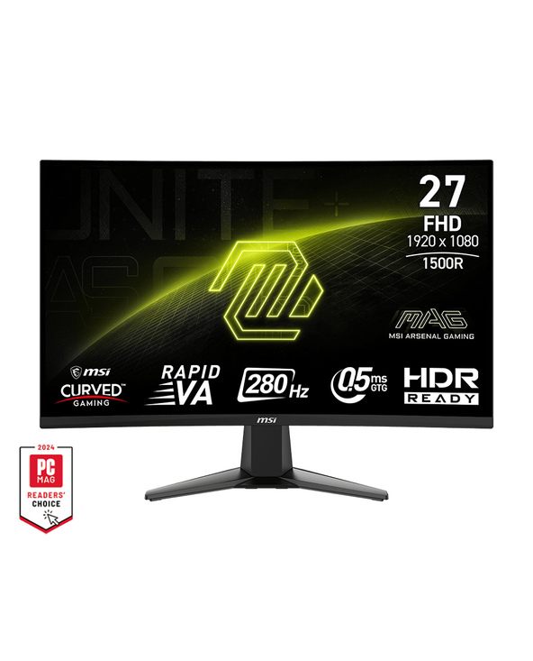 MSI MAG 276CXF 68,6 cm (27") LCD Full HD 0,5 ms Noir