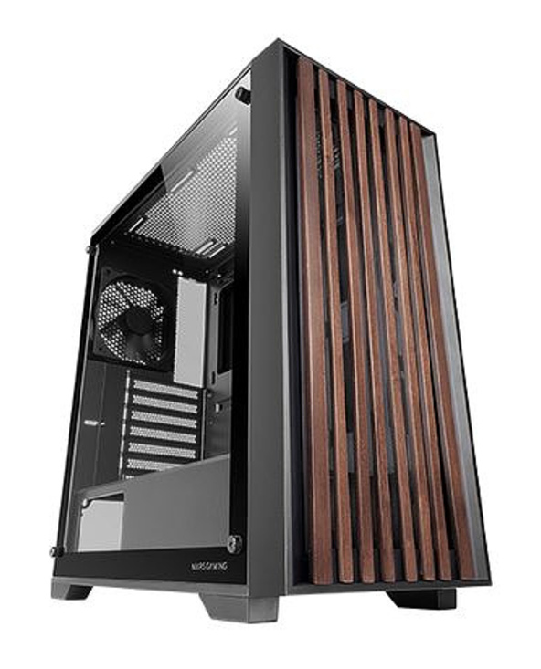 Mars Gaming MC-WOOD Midi Tower Noir