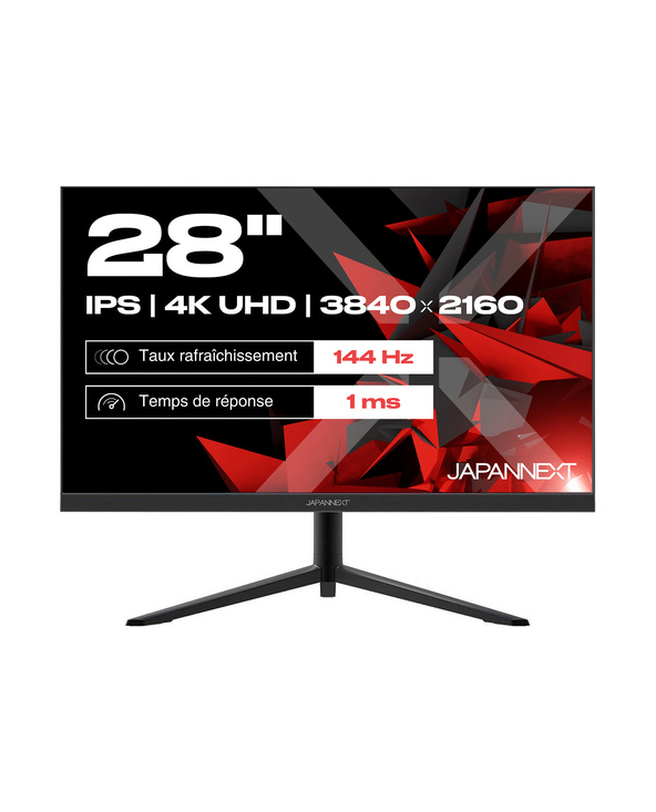 JAPANNEXT JN-IPS280UHD144F 71,1 cm (28") LCD 4K Ultra HD 1 ms Noir