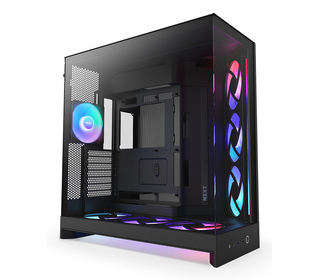 NZXT H9 Flow RGB+ Midi Tower Noir NZXT H9 Flow RGB+ Midi Tower Noir
