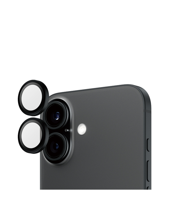 PanzerGlass  Hoops Camera Lens Protector Black iPhone 16 | 16 Plus Protection d'écran transparent Apple 1 pièce(s) PanzerGlass  Hoops Camera Lens Protector Black iPhone 16 | 16 Plus Protection d'écran transparent Apple 1 pièce(s)