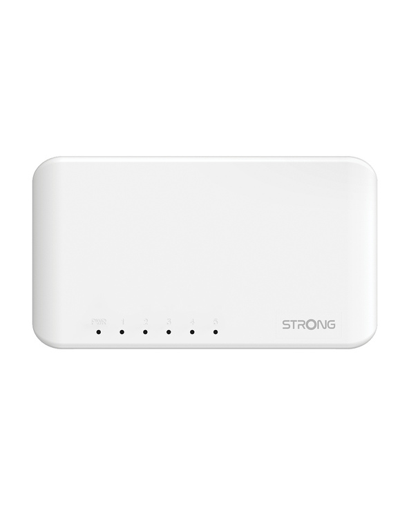 Strong SW5000P commutateur réseau Gigabit Ethernet (10/100/1000) Blanc Strong SW5000P commutateur réseau Gigabit Ethernet (10/100/1000) Blanc