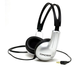Koss UR/10 Casques Avec fil Arceau Musique Noir, Argent