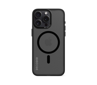 Decoded D24IPO15PMBCT2FK coque de protection pour téléphones portables 17 cm (6.7") Housse Noir, Transparent