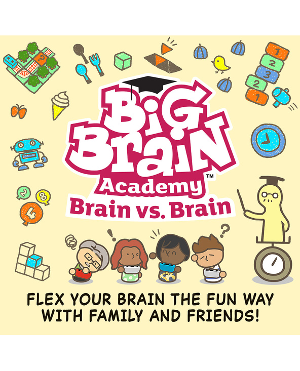 Nintendo Big Brain Academy: Brain vs. Brain Standard Allemand, Anglais Nintendo Switch Nintendo Big Brain Academy: Brain vs. Brain Standard Allemand, Anglais Nintendo Switch