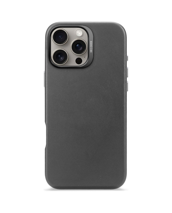 Decoded Leather Case coque de protection pour téléphones portables 17,5 cm (6.9") Housse Noir Decoded Leather Case coque de protection pour téléphones portables 17,5 cm (6.9") Housse Noir