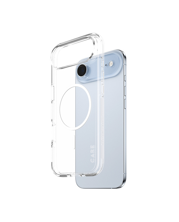 PanzerGlass CARE by  Flagship Case Transparent Urban Explorer w. White MagSafe iPhone Air coque de protection pour téléphones po PanzerGlass CARE by  Flagship Case Transparent Urban Explorer w. White MagSafe iPhone Air coque de protection pour téléphones po