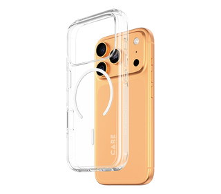 PanzerGlass CARE by  Flagship Case Transparent Urban Explorer w. White MagSafe iPhone 17 Pro coque de protection pour téléphones