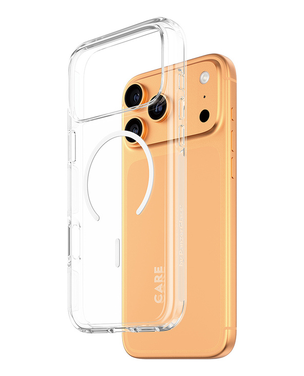 PanzerGlass CARE by  Flagship Case Transparent Urban Explorer w. White MagSafe iPhone 17 Pro Max coque de protection pour téléph PanzerGlass CARE by  Flagship Case Transparent Urban Explorer w. White MagSafe iPhone 17 Pro Max coque de protection pour téléph