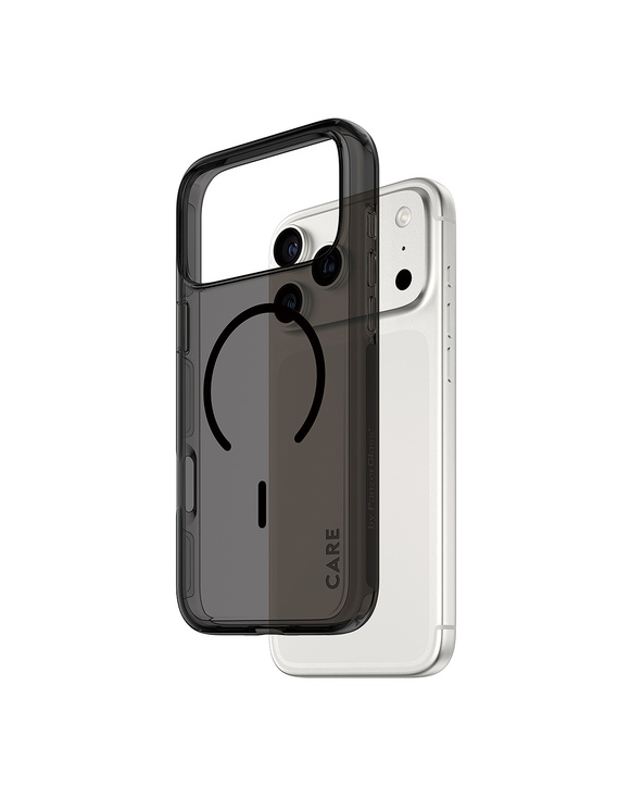 PanzerGlass CARE by  Flagship Case Urban Explorer Smokey w. Black MagSafe iPhone 17 Pro Max coque de protection pour téléphones  PanzerGlass CARE by  Flagship Case Urban Explorer Smokey w. Black MagSafe iPhone 17 Pro Max coque de protection pour téléphones