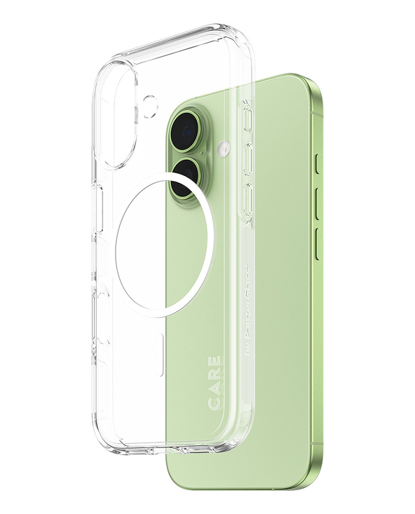 PanzerGlass CARE by  Flagship Case Transparent Urban Explorer w. White MagSafe iPhone 17 coque de protection pour téléphones por
