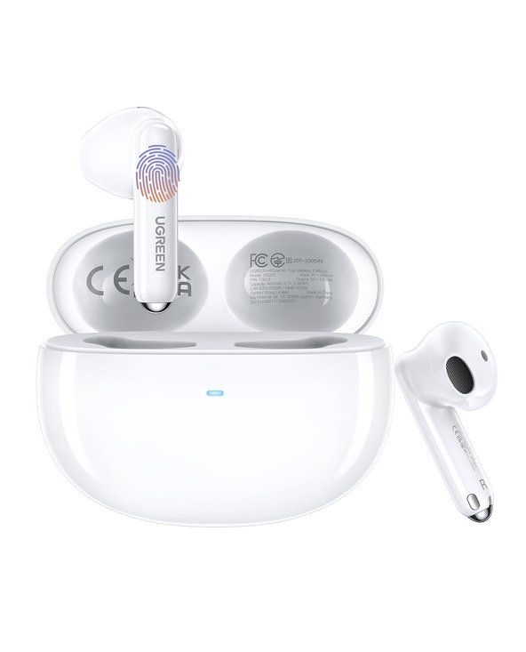 Ugreen HiTune H5 Casque True Wireless Stereo (TWS) Ecouteurs Appels/Musique Blanc Ugreen HiTune H5 Casque True Wireless Stereo (TWS) Ecouteurs Appels/Musique Blanc