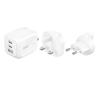Belkin BoostCharge Pro Universel Blanc Secteur Charge rapide Intérieure Belkin BoostCharge Pro Universel Blanc Secteur Charge rapide Intérieure