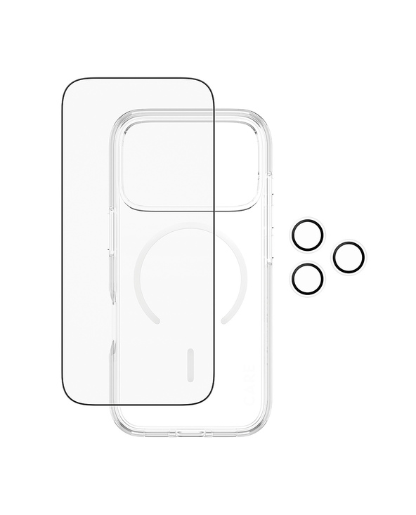 PanzerGlass  | CARE by  3-in-1 Flagship Explorer Bundle iPhone 17 Pro Protection d'écran transparent Apple 1 pièce(s) PanzerGlass  | CARE by  3-in-1 Flagship Explorer Bundle iPhone 17 Pro Protection d'écran transparent Apple 1 pièce(s)