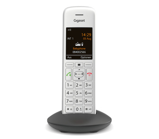 Gigaset CE575HX Téléphone DECT Identification de l'appelant Argent Gigaset CE575HX Téléphone DECT Identification de l'appelant Argent
