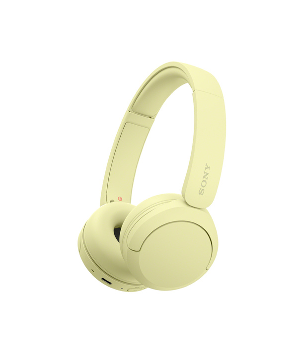 Sony WHCH520Y.CE7 casque Sans fil Arceau Appels/Musique USB Type-C Bluetooth Jaune