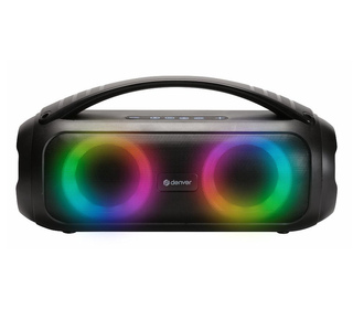 Denver BTG-616 haut-parleur portable et de fête Noir 20 W