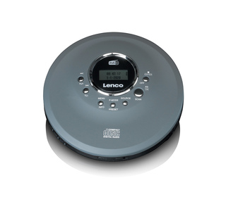 Lenco CD-400GY Lecteur de CD Lecteur CD personnel Anthracite