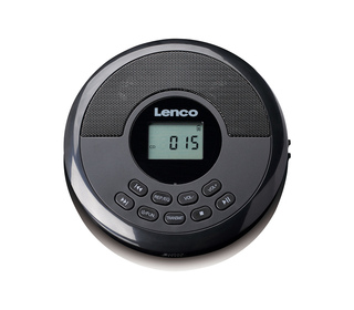 Lenco CD-340BK Lecteur CD portable Noir